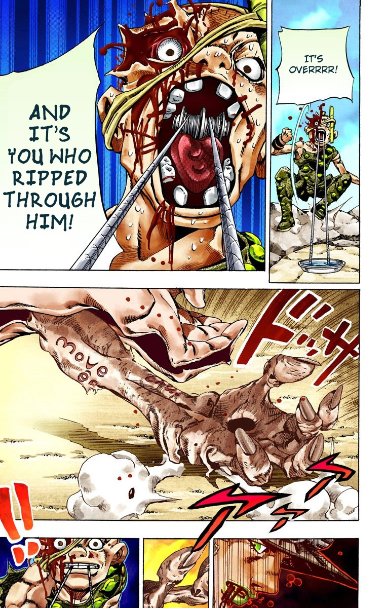 Jojo's Bizarre Adventure Part 7 - Steel Ball Run - Vol.5 Chapter 27: (Tusk) Part 3