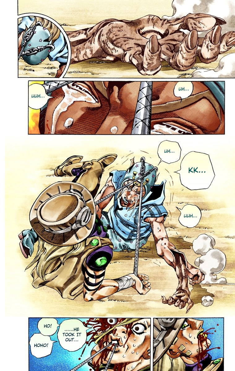 Jojo's Bizarre Adventure Part 7 - Steel Ball Run - Vol.5 Chapter 27: (Tusk) Part 3