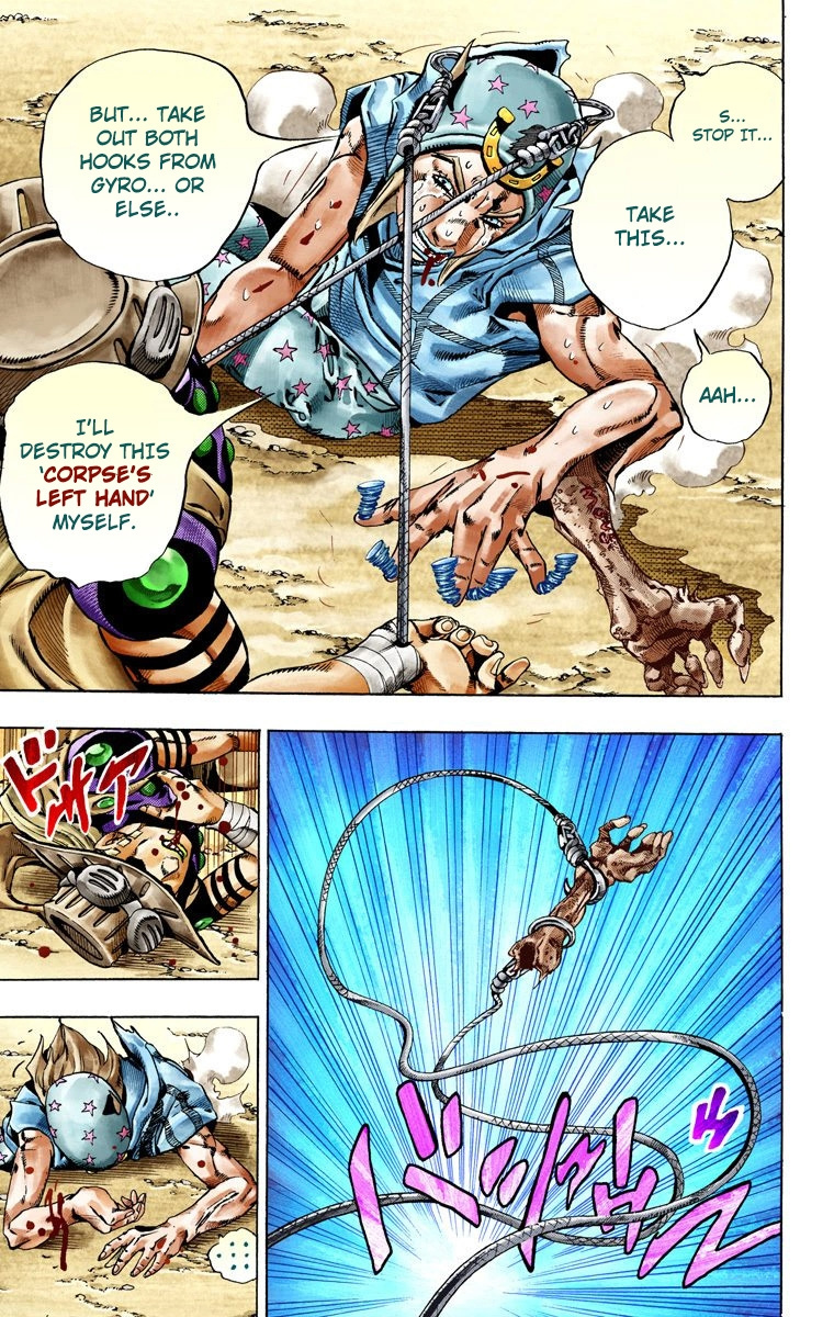 Jojo's Bizarre Adventure Part 7 - Steel Ball Run - Vol.5 Chapter 27: (Tusk) Part 3