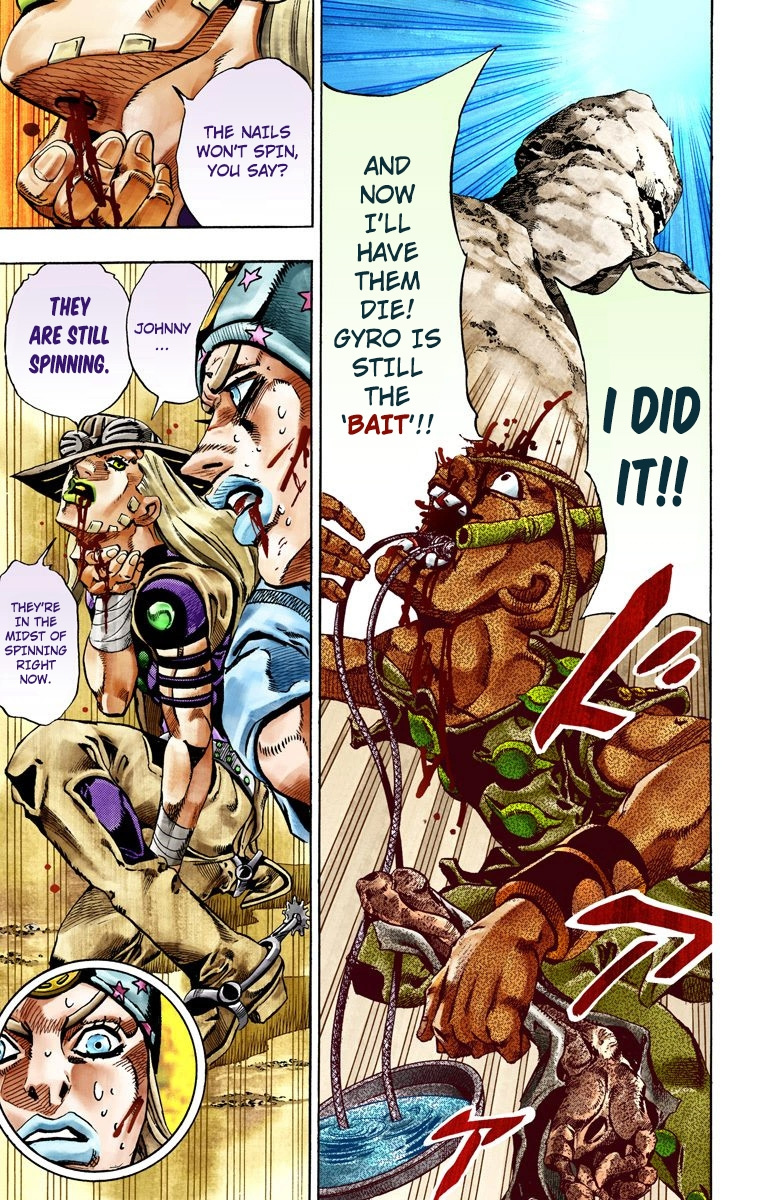 Jojo's Bizarre Adventure Part 7 - Steel Ball Run - Vol.5 Chapter 27: (Tusk) Part 3