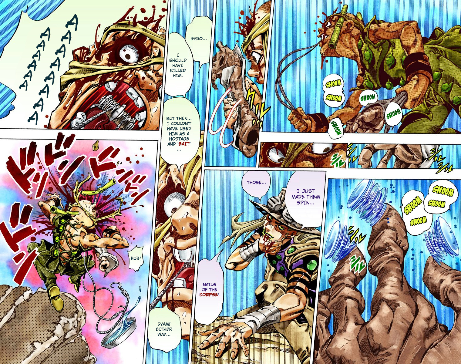 Jojo's Bizarre Adventure Part 7 - Steel Ball Run - Vol.5 Chapter 27: (Tusk) Part 3