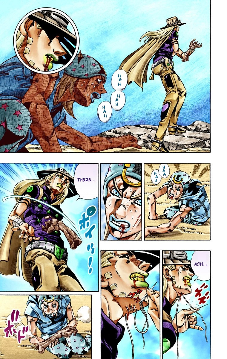 Jojo's Bizarre Adventure Part 7 - Steel Ball Run - Vol.5 Chapter 27: (Tusk) Part 3