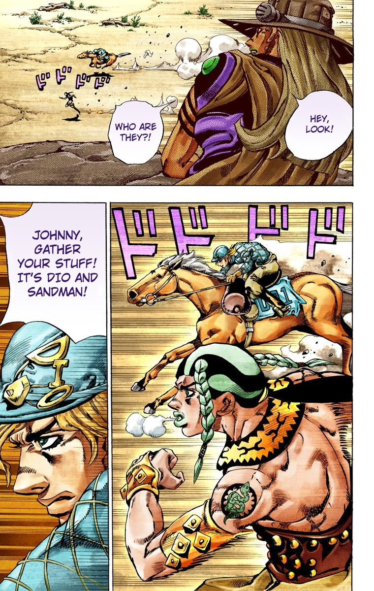 Jojo's Bizarre Adventure Part 7 - Steel Ball Run - Vol.5 Chapter 27: (Tusk) Part 3