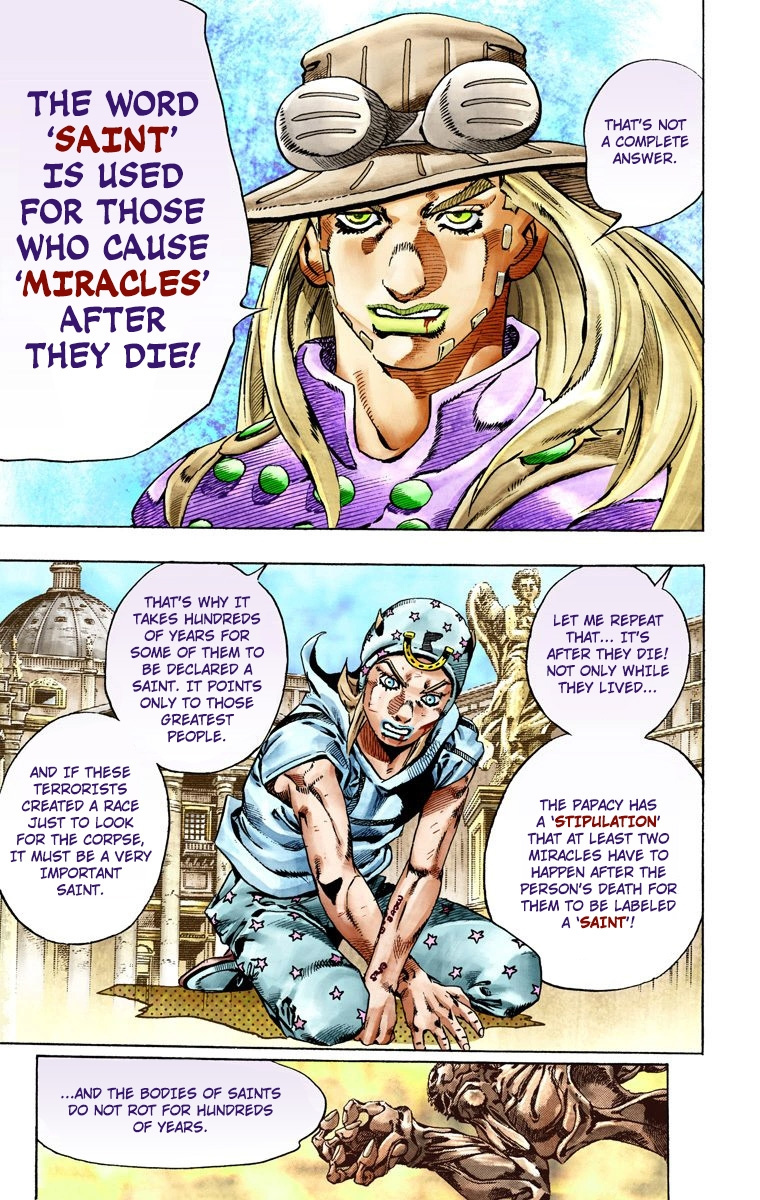 Jojo's Bizarre Adventure Part 7 - Steel Ball Run - Vol.5 Chapter 27: (Tusk) Part 3