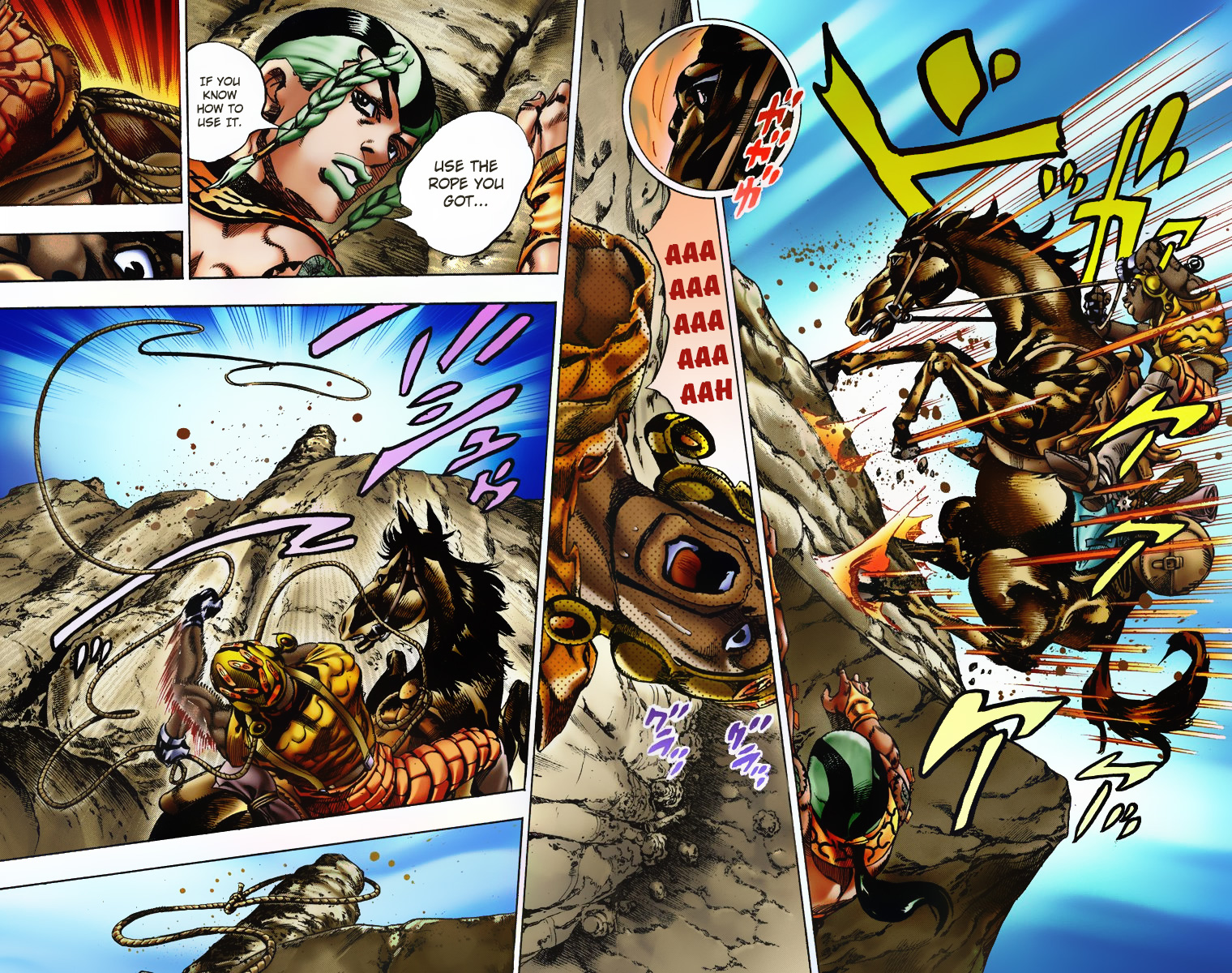 Jojo's Bizarre Adventure Part 7 - Steel Ball Run - Vol.2 Chapter 7: Pocoloco And Sandman