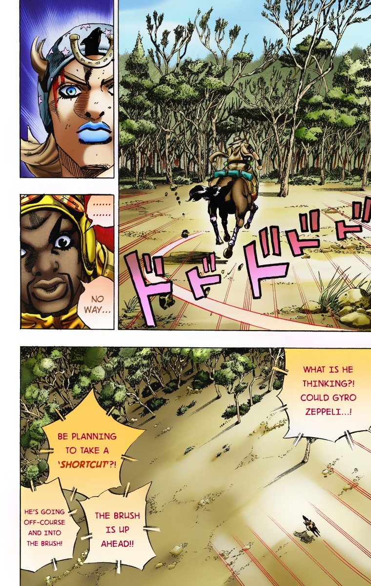 Jojo's Bizarre Adventure Part 7 - Steel Ball Run - Vol.2 Chapter 7: Pocoloco And Sandman