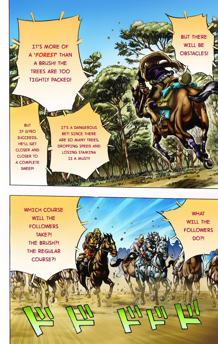 Jojo's Bizarre Adventure Part 7 - Steel Ball Run - Vol.2 Chapter 7: Pocoloco And Sandman