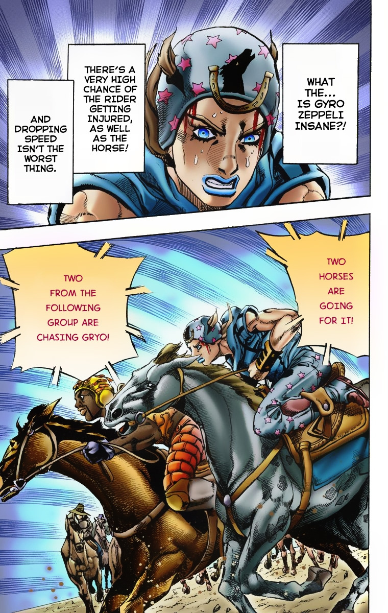 Jojo's Bizarre Adventure Part 7 - Steel Ball Run - Vol.2 Chapter 7: Pocoloco And Sandman