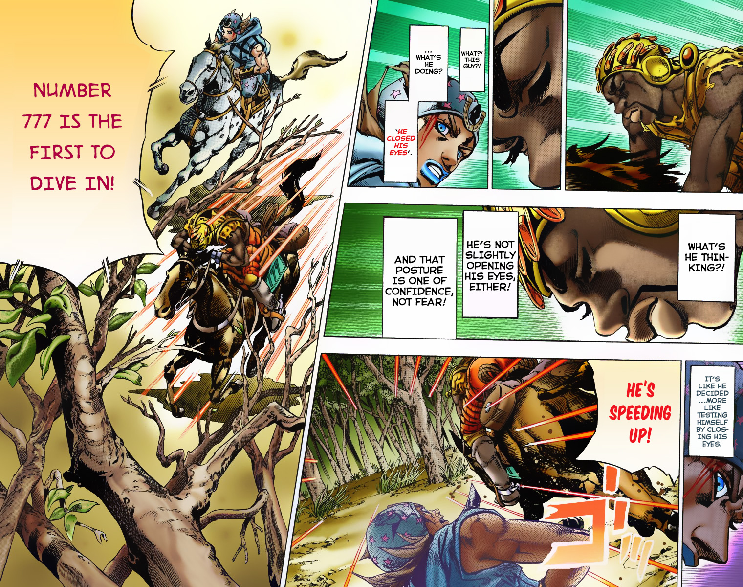 Jojo's Bizarre Adventure Part 7 - Steel Ball Run - Vol.2 Chapter 7: Pocoloco And Sandman