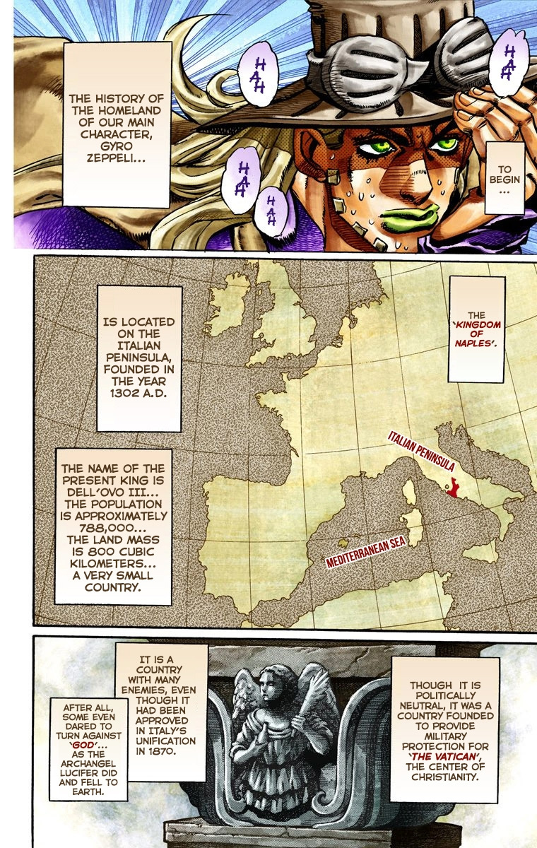 Jojo's Bizarre Adventure Part 7 - Steel Ball Run - Vol.5 Chapter 24: Intermission (Interlude Piece)