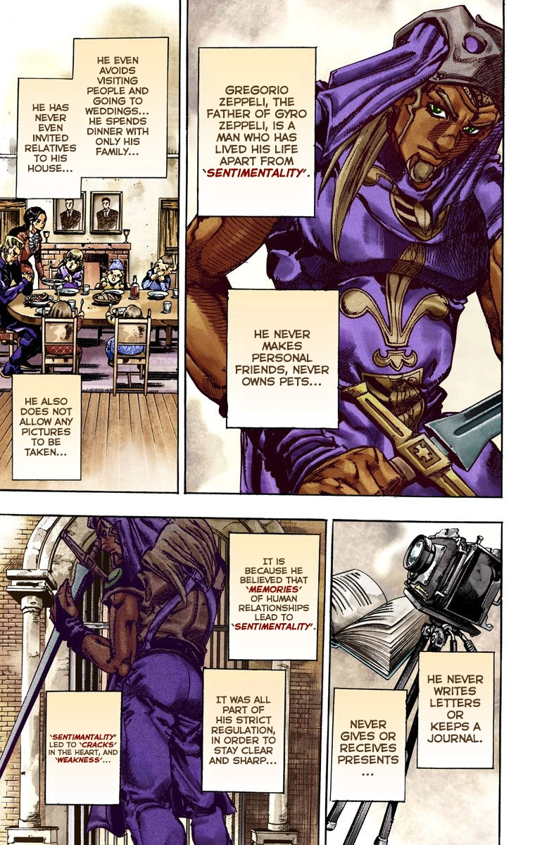 Jojo's Bizarre Adventure Part 7 - Steel Ball Run - Vol.5 Chapter 24: Intermission (Interlude Piece)