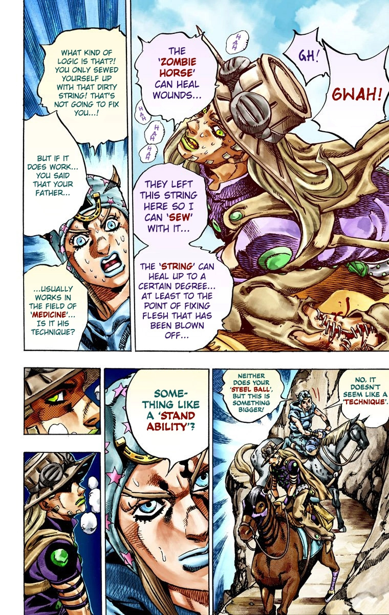 Jojo's Bizarre Adventure Part 7 - Steel Ball Run - Vol.5 Chapter 24: Intermission (Interlude Piece)