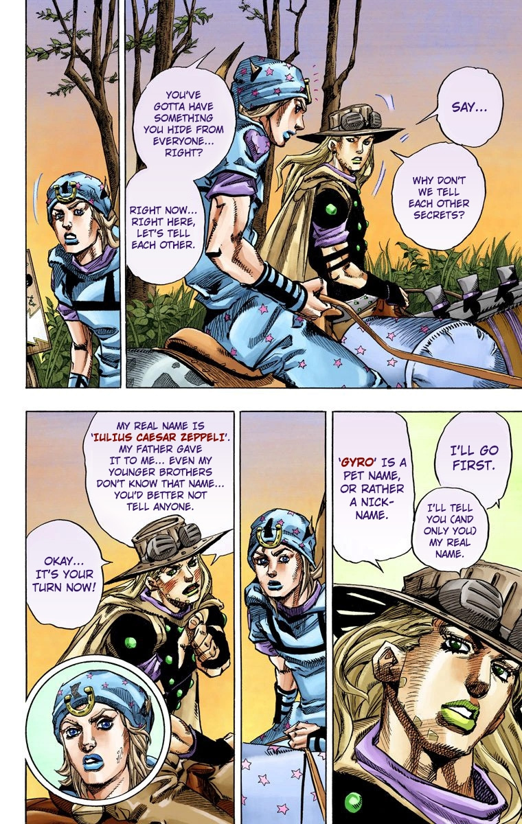 Jojo's Bizarre Adventure Part 7 - Steel Ball Run - Vol.19 Chapter 76: D4C Part 9