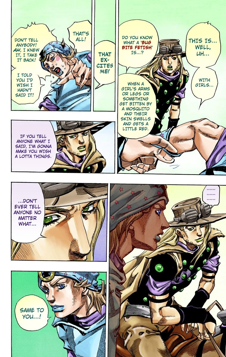 Jojo's Bizarre Adventure Part 7 - Steel Ball Run - Vol.19 Chapter 76: D4C Part 9