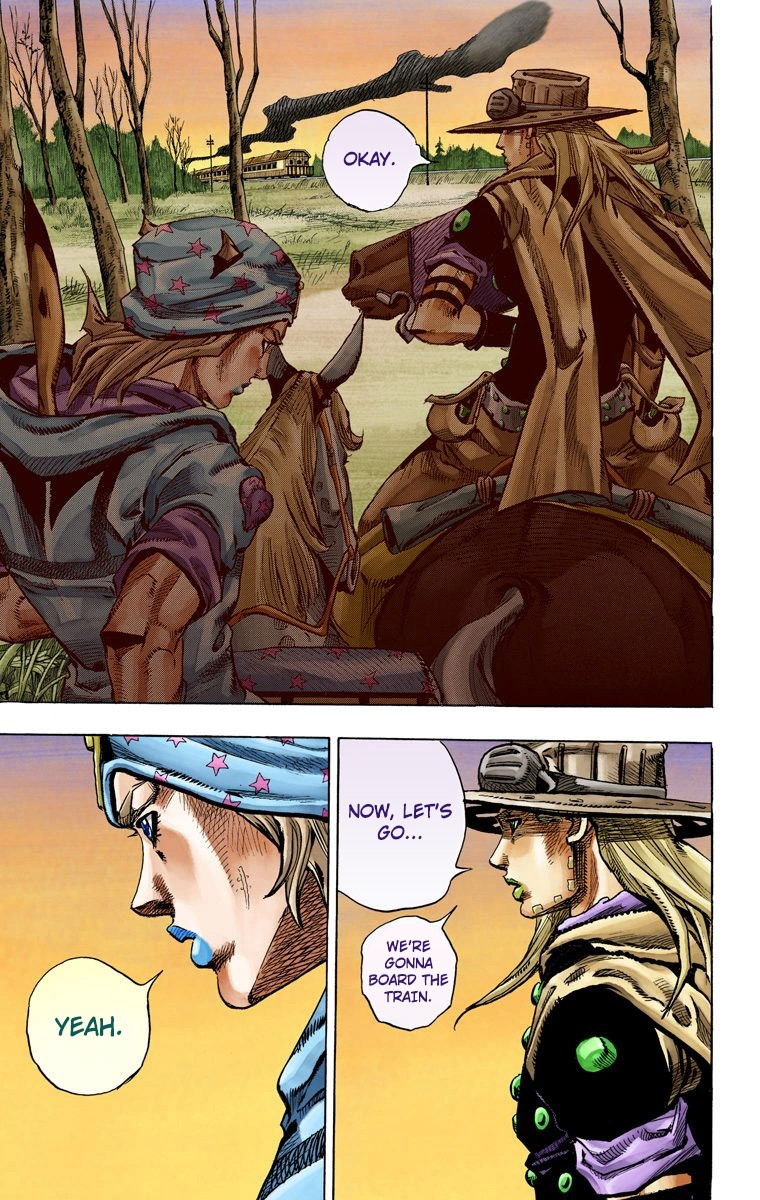 Jojo's Bizarre Adventure Part 7 - Steel Ball Run - Vol.19 Chapter 76: D4C Part 9