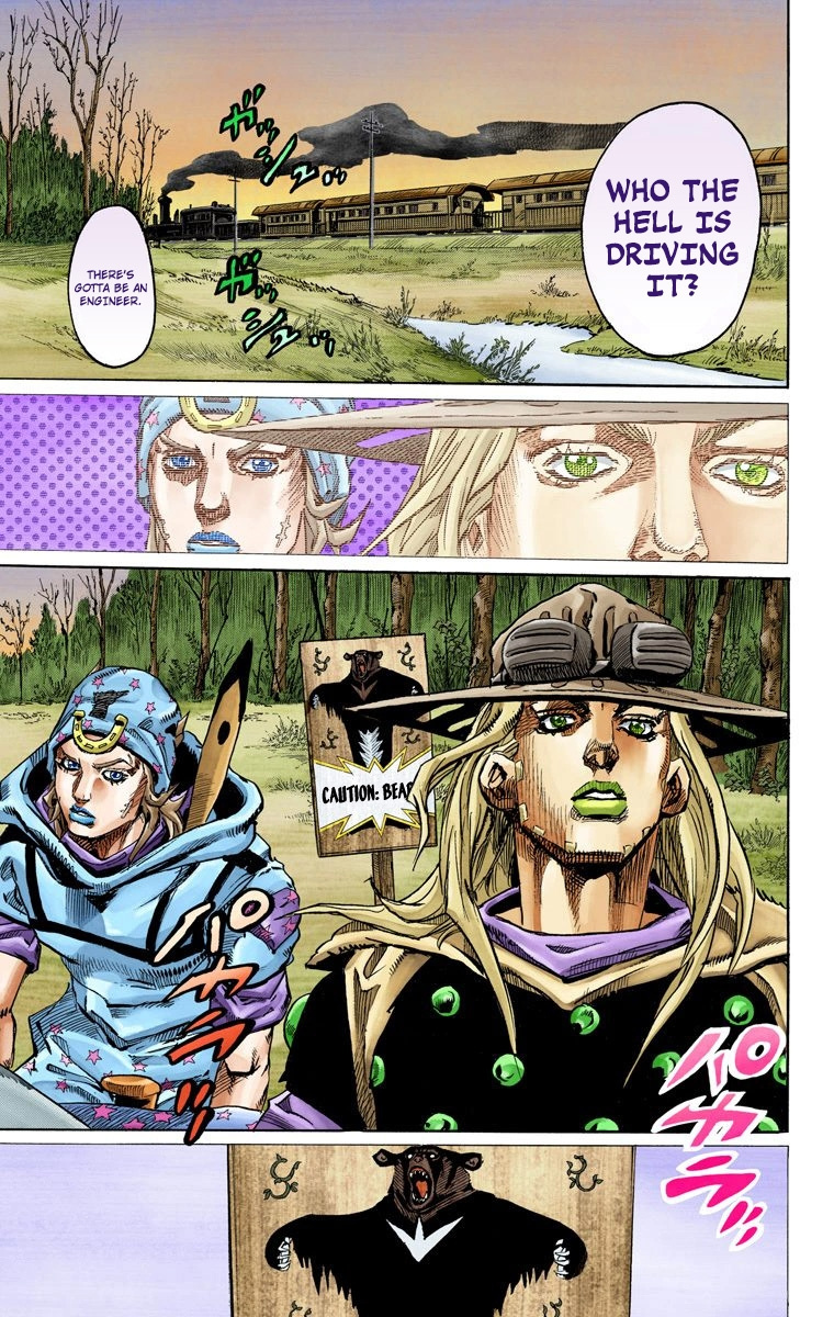 Jojo's Bizarre Adventure Part 7 - Steel Ball Run - Vol.19 Chapter 76: D4C Part 9