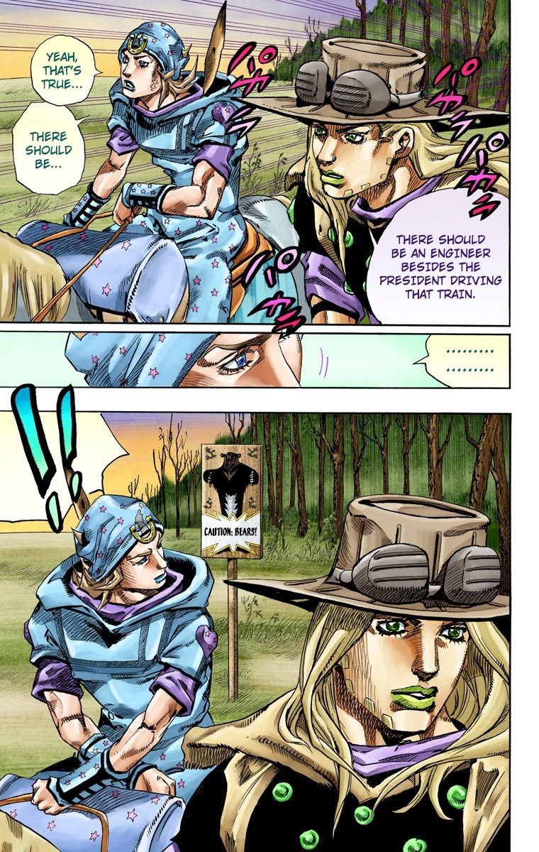 Jojo's Bizarre Adventure Part 7 - Steel Ball Run - Vol.19 Chapter 76: D4C Part 9