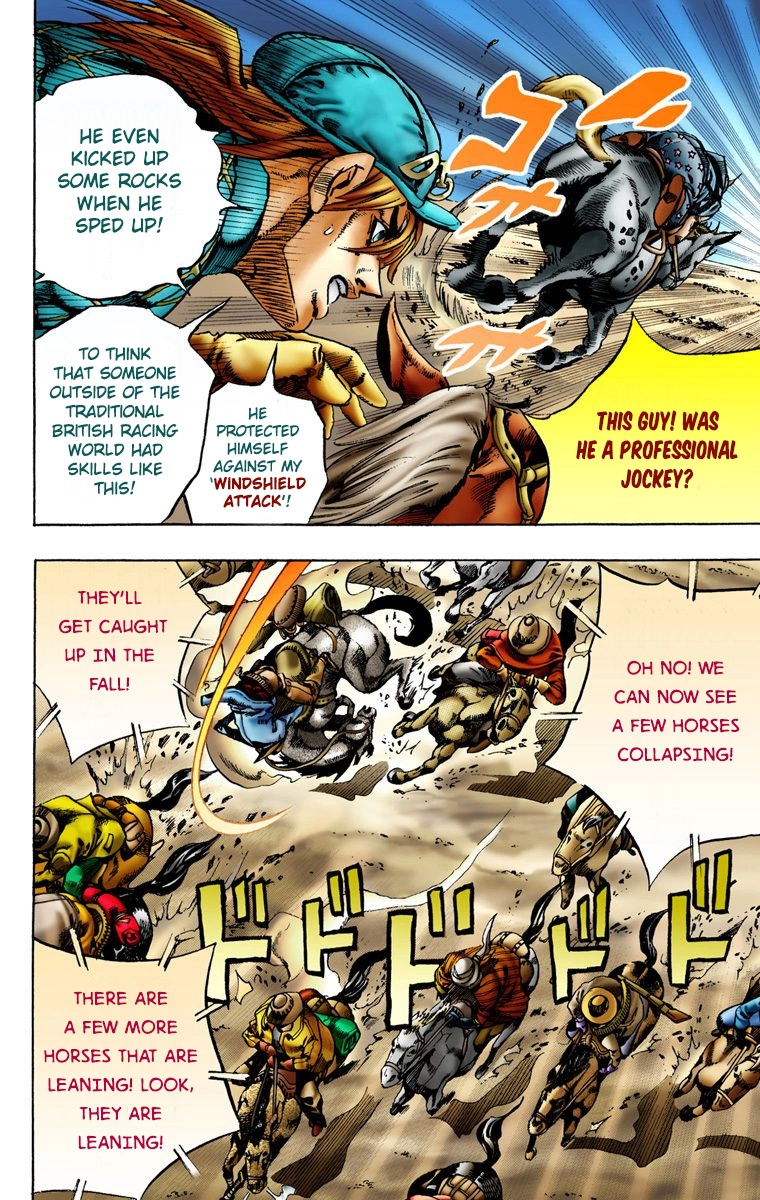 Jojo's Bizarre Adventure Part 7 - Steel Ball Run - Vol.2 Chapter 11: The Final Stretch 1000 Meters Left