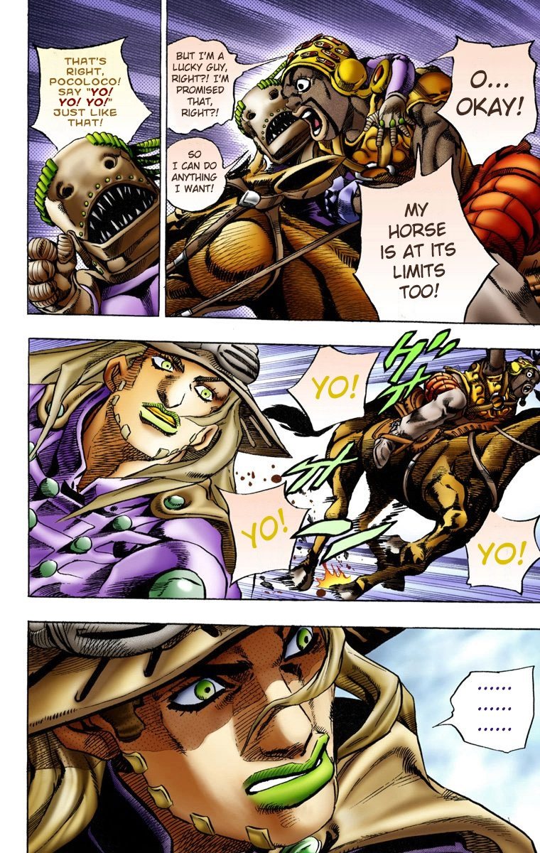 Jojo's Bizarre Adventure Part 7 - Steel Ball Run - Vol.2 Chapter 11: The Final Stretch 1000 Meters Left