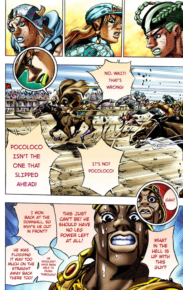 Jojo's Bizarre Adventure Part 7 - Steel Ball Run - Vol.2 Chapter 11: The Final Stretch 1000 Meters Left