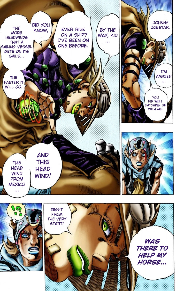 Jojo's Bizarre Adventure Part 7 - Steel Ball Run - Vol.2 Chapter 11: The Final Stretch 1000 Meters Left