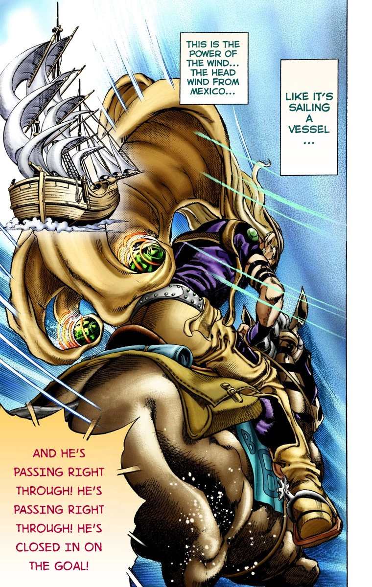 Jojo's Bizarre Adventure Part 7 - Steel Ball Run - Vol.2 Chapter 11: The Final Stretch 1000 Meters Left