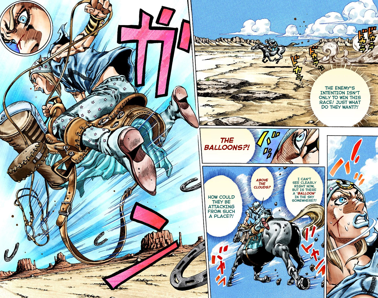 Jojo's Bizarre Adventure Part 7 - Steel Ball Run - Vol.5 Chapter 26: (Tusk) Part 2