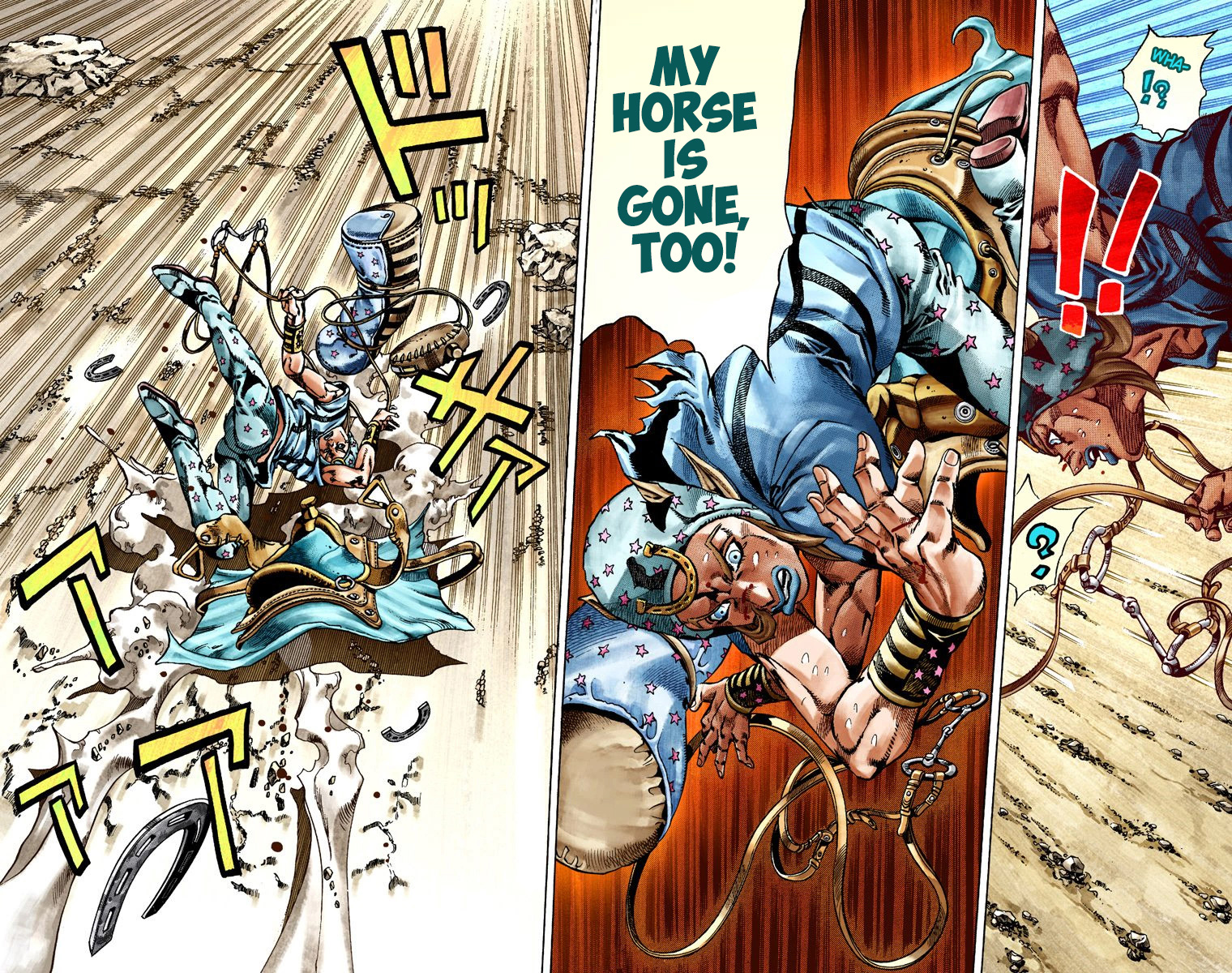 Jojo's Bizarre Adventure Part 7 - Steel Ball Run - Vol.5 Chapter 26: (Tusk) Part 2