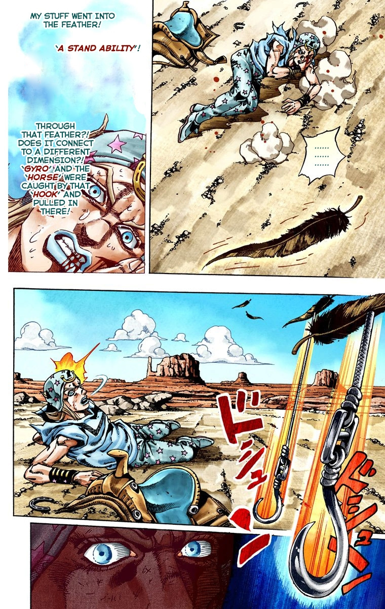 Jojo's Bizarre Adventure Part 7 - Steel Ball Run - Vol.5 Chapter 26: (Tusk) Part 2