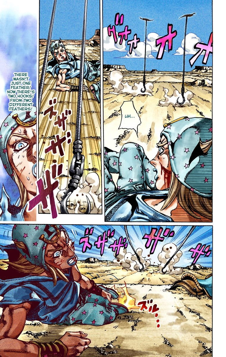 Jojo's Bizarre Adventure Part 7 - Steel Ball Run - Vol.5 Chapter 26: (Tusk) Part 2