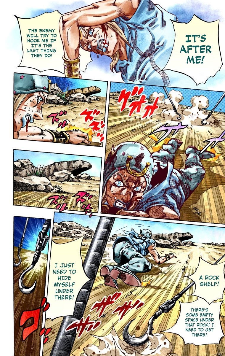 Jojo's Bizarre Adventure Part 7 - Steel Ball Run - Vol.5 Chapter 26: (Tusk) Part 2