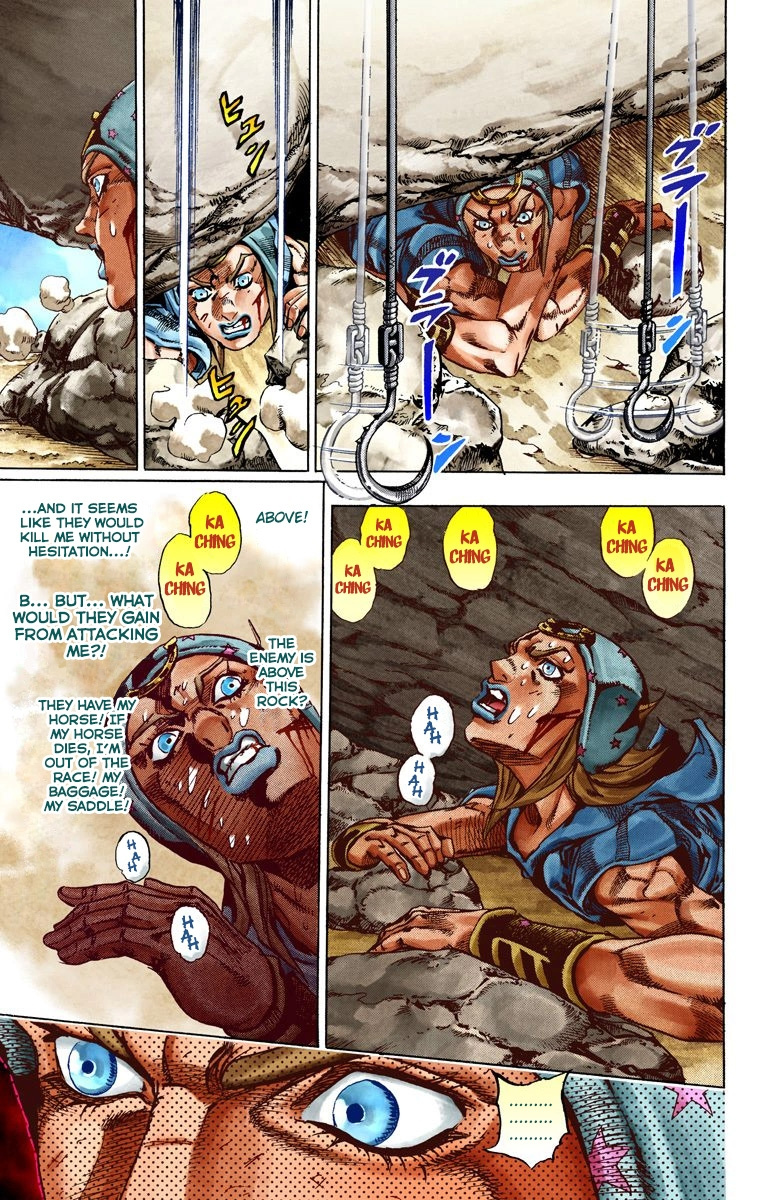 Jojo's Bizarre Adventure Part 7 - Steel Ball Run - Vol.5 Chapter 26: (Tusk) Part 2