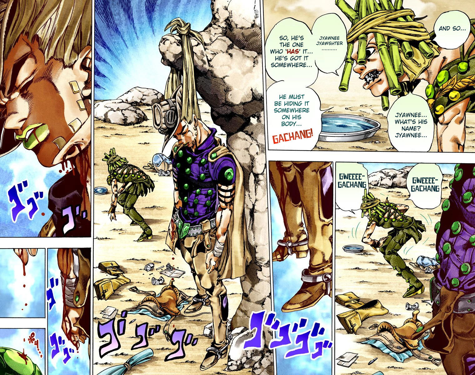 Jojo's Bizarre Adventure Part 7 - Steel Ball Run - Vol.5 Chapter 26: (Tusk) Part 2