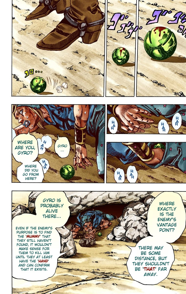 Jojo's Bizarre Adventure Part 7 - Steel Ball Run - Vol.5 Chapter 26: (Tusk) Part 2