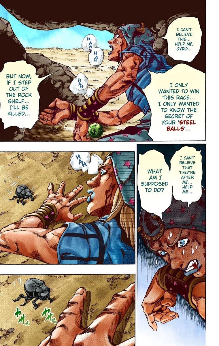 Jojo's Bizarre Adventure Part 7 - Steel Ball Run - Vol.5 Chapter 26: (Tusk) Part 2