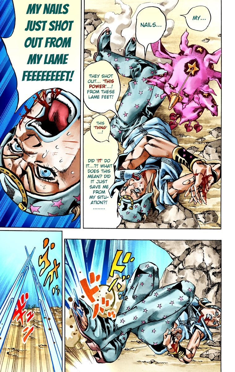 Jojo's Bizarre Adventure Part 7 - Steel Ball Run - Vol.5 Chapter 26: (Tusk) Part 2