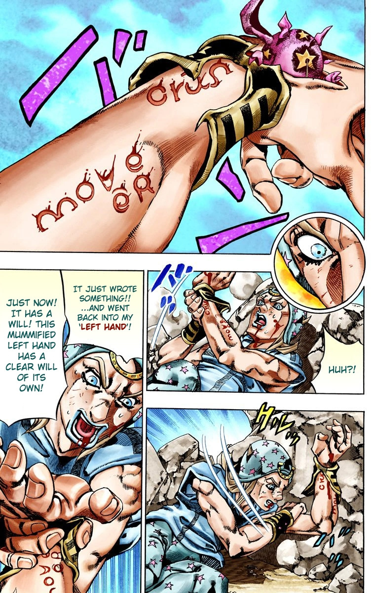 Jojo's Bizarre Adventure Part 7 - Steel Ball Run - Vol.5 Chapter 26: (Tusk) Part 2