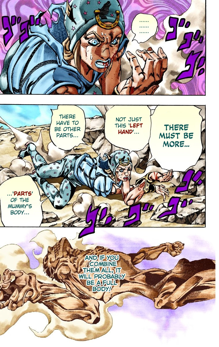 Jojo's Bizarre Adventure Part 7 - Steel Ball Run - Vol.5 Chapter 26: (Tusk) Part 2