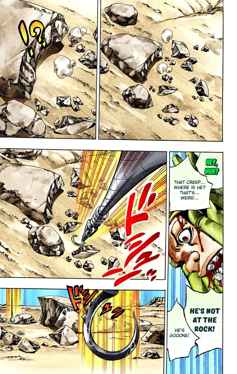 Jojo's Bizarre Adventure Part 7 - Steel Ball Run - Vol.5 Chapter 26: (Tusk) Part 2