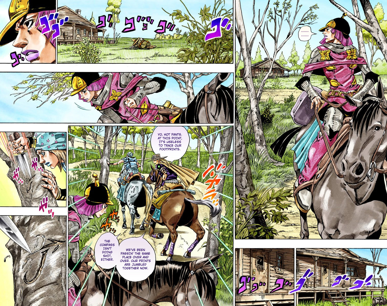 Jojo's Bizarre Adventure Part 7 - Steel Ball Run - Vol.8 Chapter 34: The True Man's World Part 2