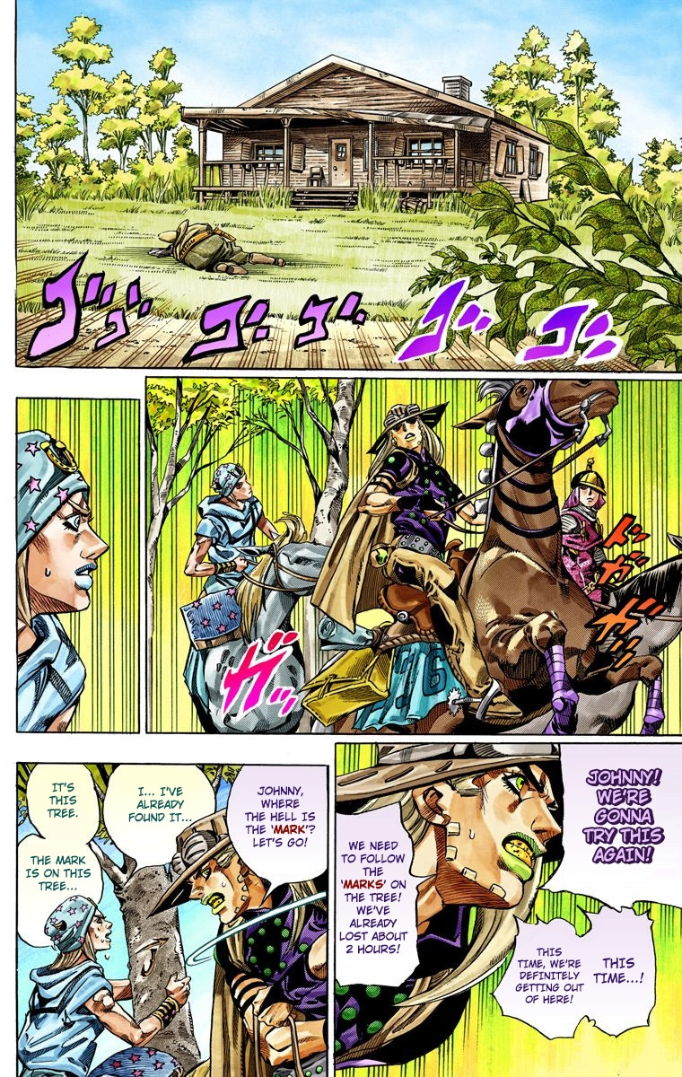 Jojo's Bizarre Adventure Part 7 - Steel Ball Run - Vol.8 Chapter 34: The True Man's World Part 2