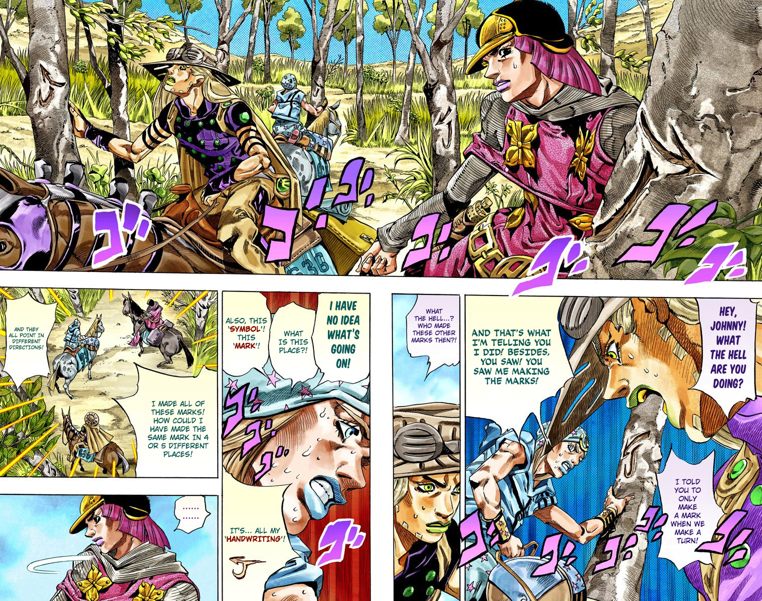 Jojo's Bizarre Adventure Part 7 - Steel Ball Run - Vol.8 Chapter 34: The True Man's World Part 2