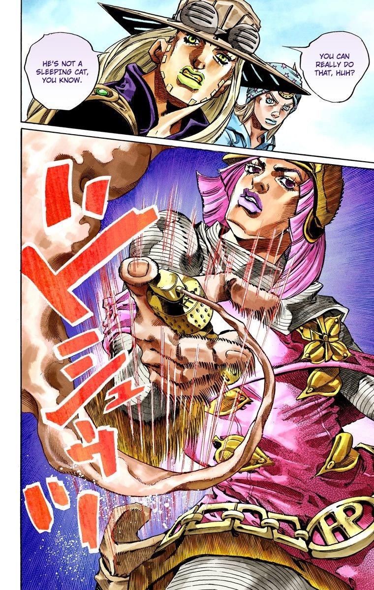 Jojo's Bizarre Adventure Part 7 - Steel Ball Run - Vol.8 Chapter 34: The True Man's World Part 2