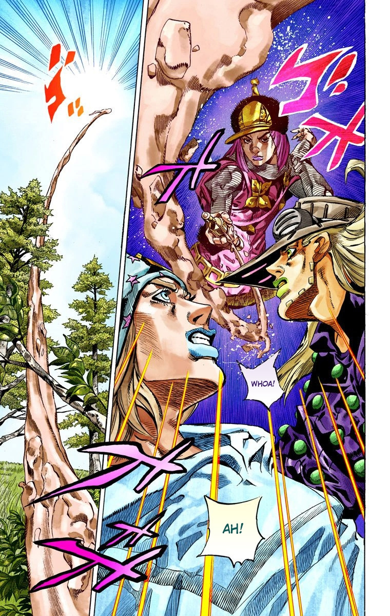 Jojo's Bizarre Adventure Part 7 - Steel Ball Run - Vol.8 Chapter 34: The True Man's World Part 2