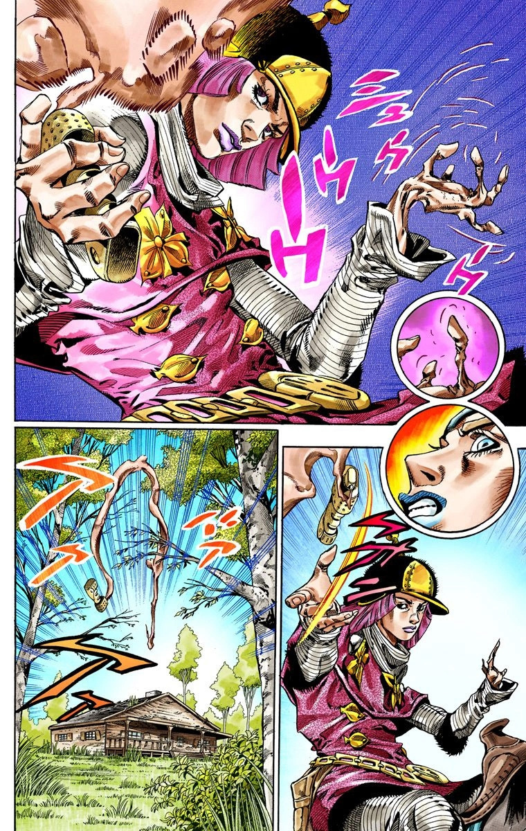 Jojo's Bizarre Adventure Part 7 - Steel Ball Run - Vol.8 Chapter 34: The True Man's World Part 2