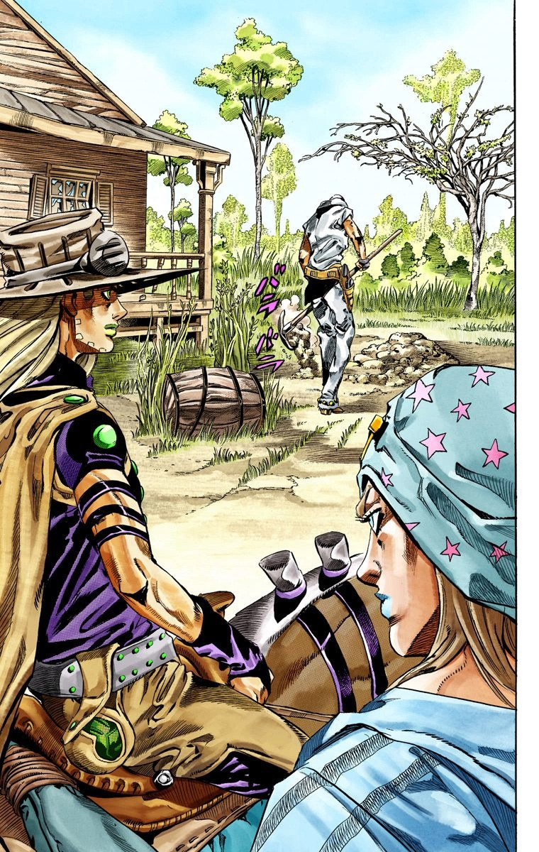 Jojo's Bizarre Adventure Part 7 - Steel Ball Run - Vol.8 Chapter 34: The True Man's World Part 2