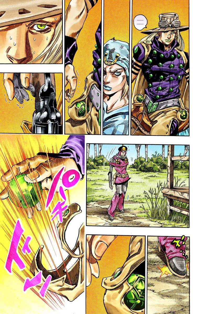 Jojo's Bizarre Adventure Part 7 - Steel Ball Run - Vol.8 Chapter 34: The True Man's World Part 2