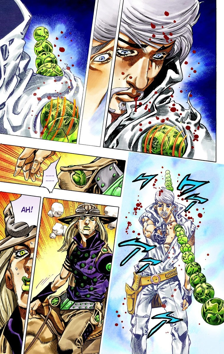 Jojo's Bizarre Adventure Part 7 - Steel Ball Run - Vol.8 Chapter 34: The True Man's World Part 2