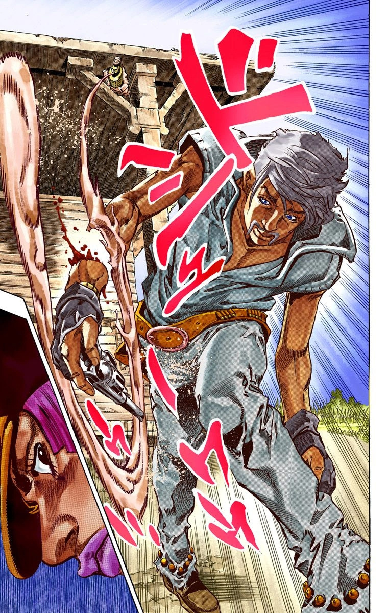 Jojo's Bizarre Adventure Part 7 - Steel Ball Run - Vol.8 Chapter 34: The True Man's World Part 2