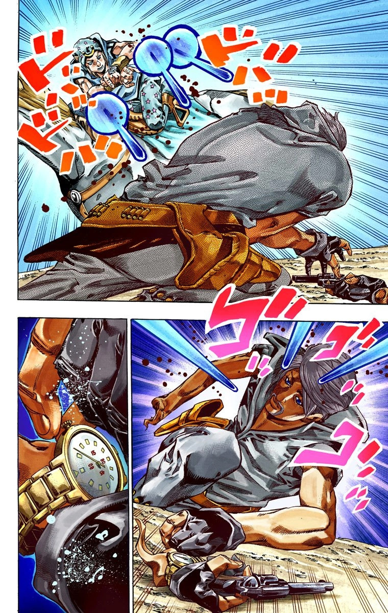 Jojo's Bizarre Adventure Part 7 - Steel Ball Run - Vol.8 Chapter 34: The True Man's World Part 2